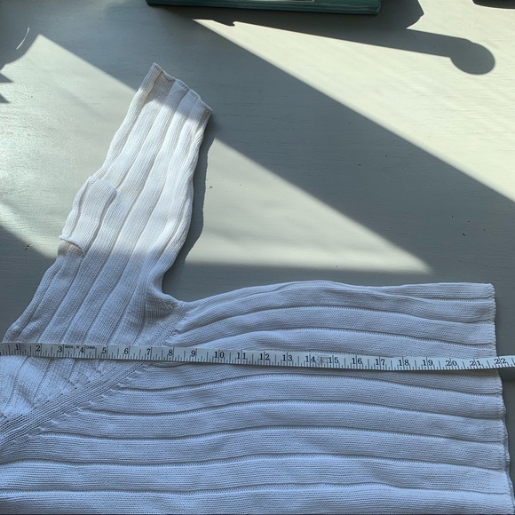 Halogen three quarter length sleeve sweater. - Picture 8 of 11